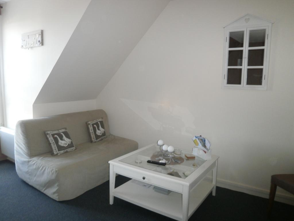 Escapade Au Coeur De Honfleur Avec Parking Prive Et Vue Panoramique Apartment ห้อง รูปภาพ